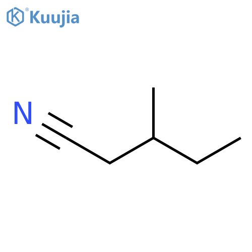 3-methylpentanenitrile structure
