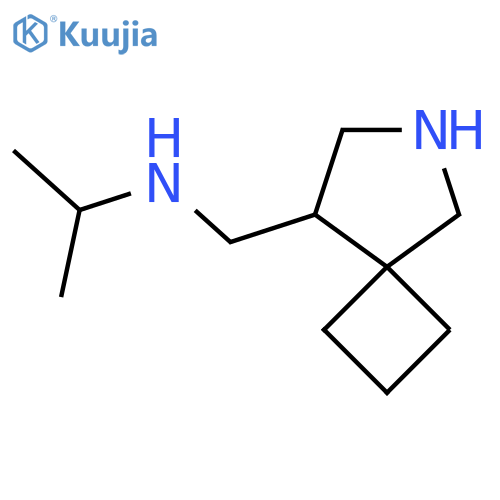 ({6-azaspiro3.4octan-8-yl}methyl)(propan-2-yl)amine structure