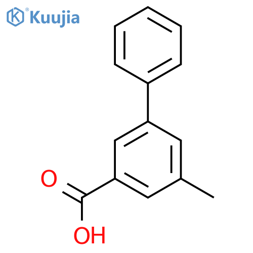 3-Methyl-5-phenylbenzoic acid structure
