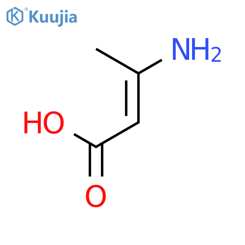 2-Butenoic acid, 3-amino- structure