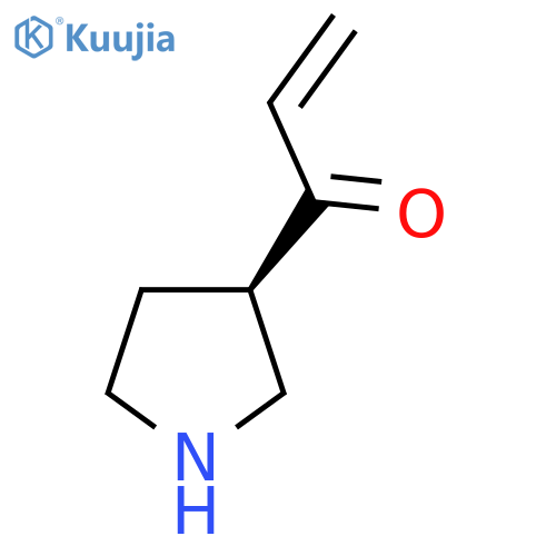 1-[(3R)-pyrrolidin-3-yl]prop-2-en-1-one structure