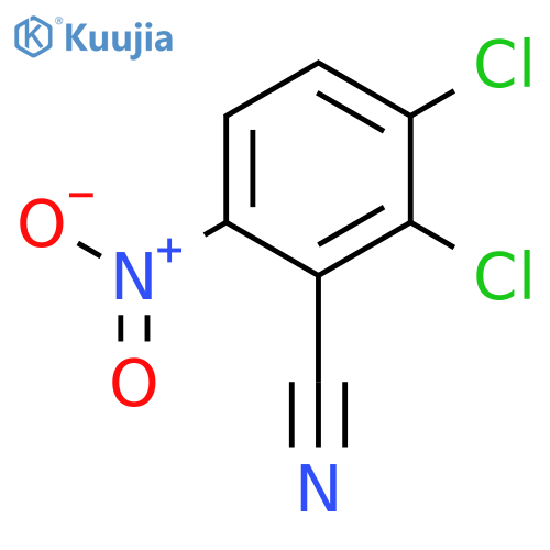 2,3-Dichloro-6-nitrobenzonitrile structure