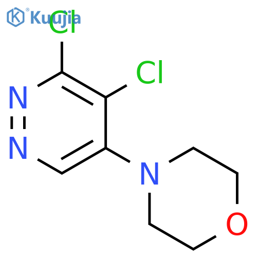4-(5,6-Dichloropyridazin-4-yl)morpholine structure