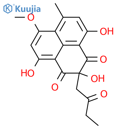 Auxarthrone A; Analogue (R1 = H, R2 = CH3) structure