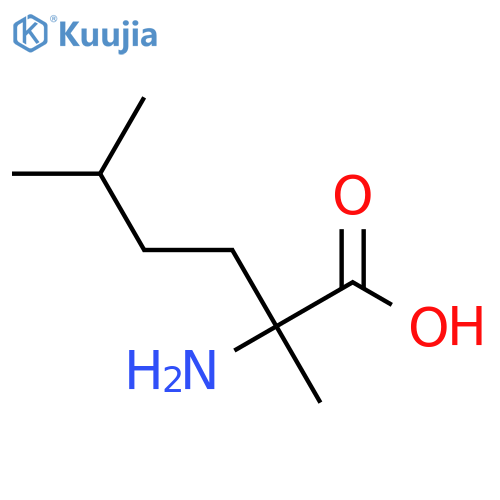 2-Amino-2,5-dimethylhexanoic acid structure