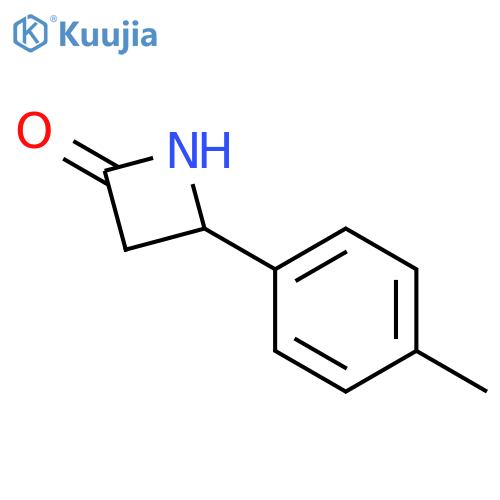 4-(4-methylphenyl)azetidin-2-one structure