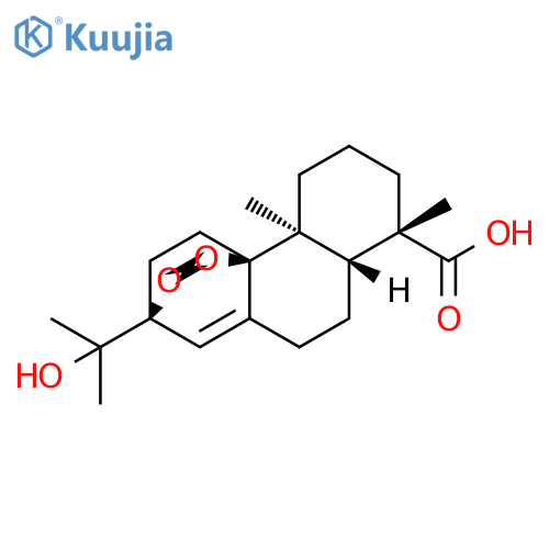 3H-3,10b-Ethanonaphtho[1,2-c]-1,2-dioxin-7-carboxylic acid, 5,6,6a,7,8,9,10,10a-octahydro-3-(1-hydroxy-1-methylethyl)-7,10a-dimethyl-, (3S,6aR,7S,10aS,10bR)- structure