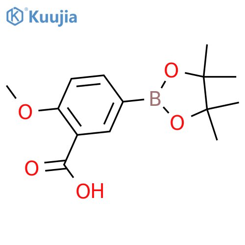 3-Carboxy-4-methoxyphenylboronic acid pinacol ester structure