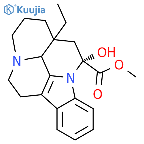 (+-)-Vincamin structure