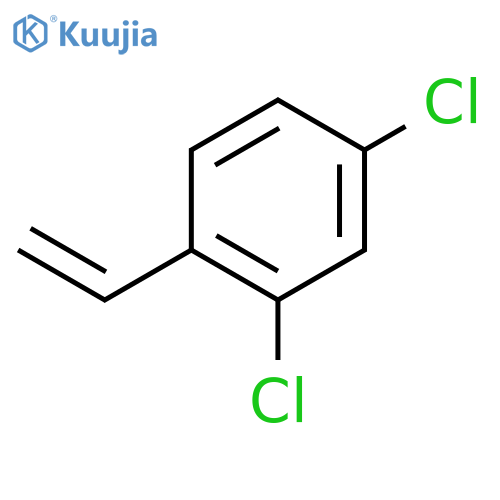 2,4-dichloro-1-ethenylbenzene structure