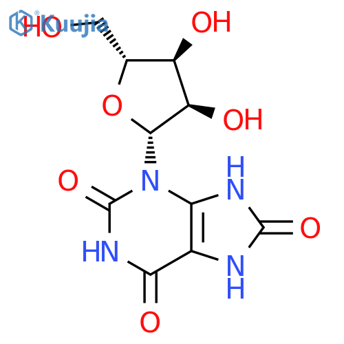 Uric acid ribonucleoside structure