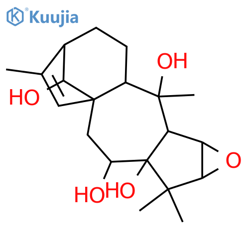 2,3-Epoxy-15-grayanotoxene-5,6,10,14-tetrol; (1α,2β,3β,5β,6β,10α,14β)-form structure