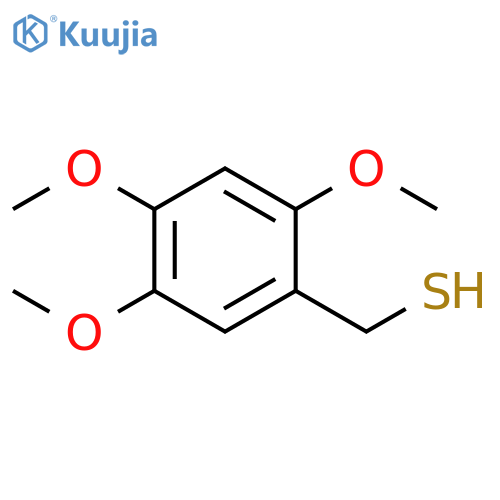(2,4,5-trimethoxyphenyl)methanethiol structure