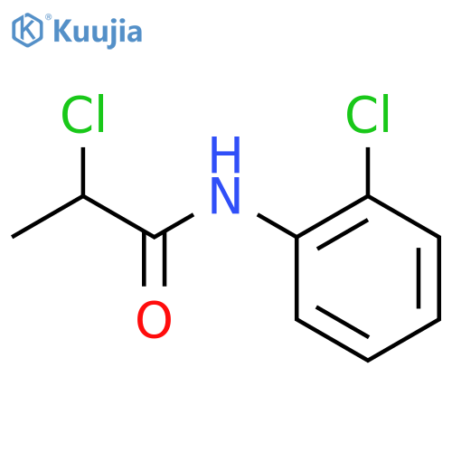 2-Chloro-N-(2-chlorophenyl)propanamide structure