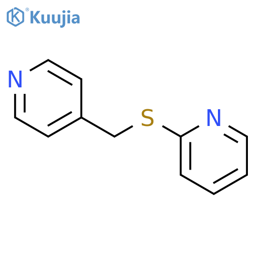 2-{[(pyridin-4-yl)methyl]sulfanyl}pyridine structure