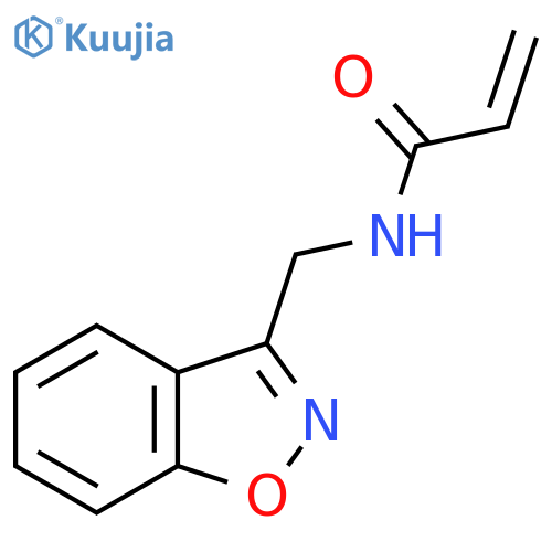 2-Propenamide, N-(1,2-benzisoxazol-3-ylmethyl)- structure
