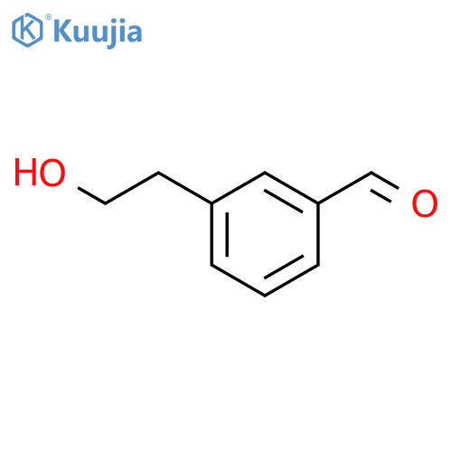 3-(2-Hydroxyethyl)benzaldehyde structure