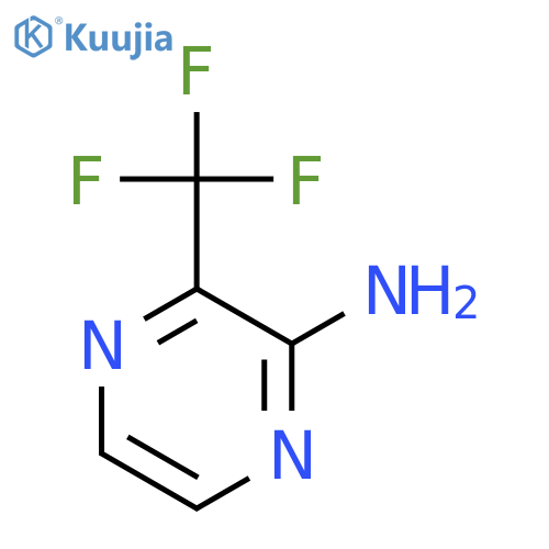3-(Trifluoromethyl)pyrazin-2-amine structure