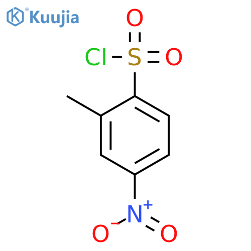 5-nitrotoluene-2-sulphonyl chloride structure