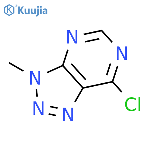 7-chloro-3-methyl-3H-[1,2,3]triazolo[4,5-d]pyrimidine structure