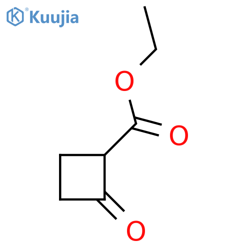Cyclobutanecarboxylicacid, 2-oxo-, ethyl ester structure