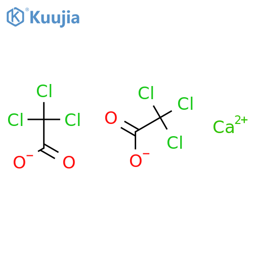 Aceticacid, 2,2,2-trichloro-, calcium salt (2:1) structure