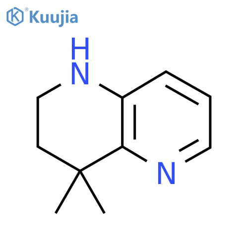 4,4-Dimethyl-1,2,3,4-tetrahydro-1,5-naphthyridine structure