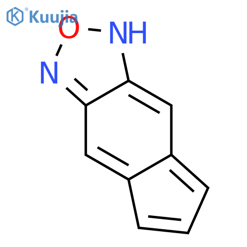 1H-Indeno[5,6-c][1,2,5]oxadiazole(9CI) structure