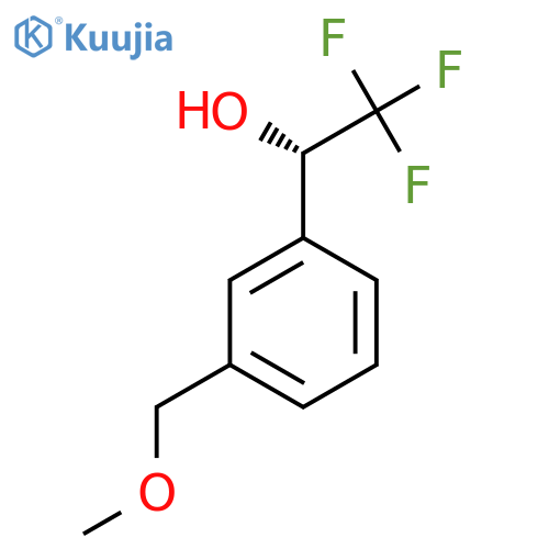 (1S)-2,2,2-trifluoro-1-3-(methoxymethyl)phenylethan-1-ol structure
