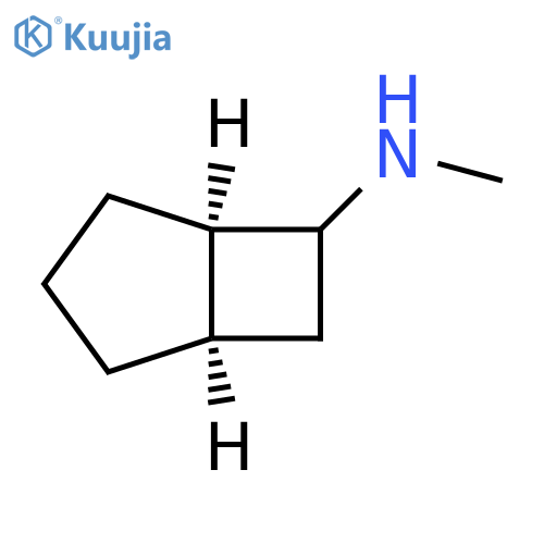 Bicyclo[3.2.0]heptan-6-amine, N-methyl-, (1R,5R)-rel- structure