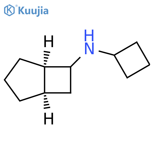 Bicyclo[3.2.0]heptan-6-amine, N-cyclobutyl-, (1R,5R)-rel- structure