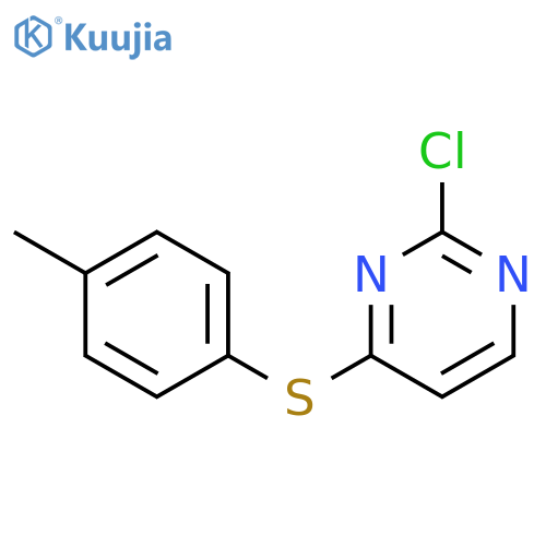 2-chloro-4-(4-methylphenyl)sulfanylpyrimidine structure