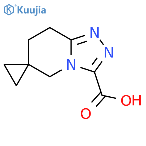 Spiro[cyclopropane-1,6'(5'H)-[1,2,4]triazolo[4,3-a]pyridine]-3'-carboxylic acid, 7',8'-dihydro- structure