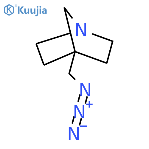 4-(Azidomethyl)-1-azabicyclo[2.2.1]heptane structure
