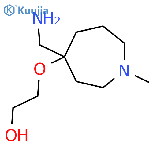 2-{4-(aminomethyl)-1-methylazepan-4-yloxy}ethan-1-ol structure