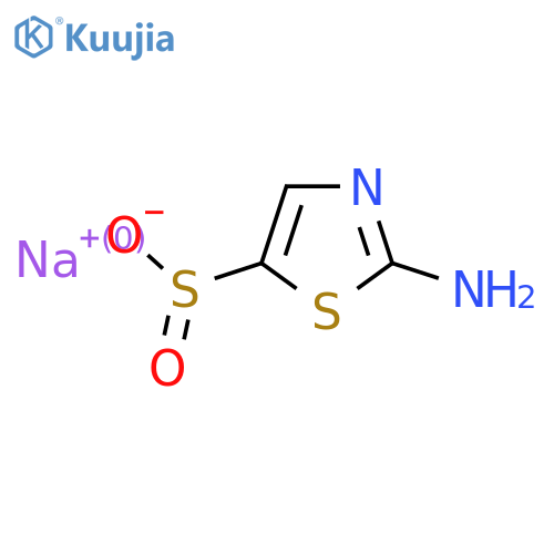 Sodium 2-amino-1,3-thiazole-5-sulfinate structure