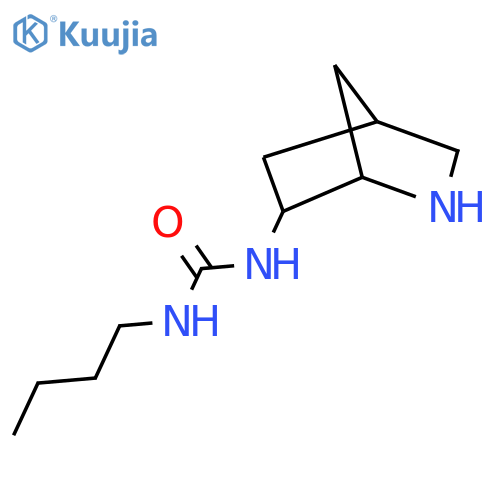 1-{2-Azabicyclo[2.2.1]heptan-6-yl}-3-butylurea structure