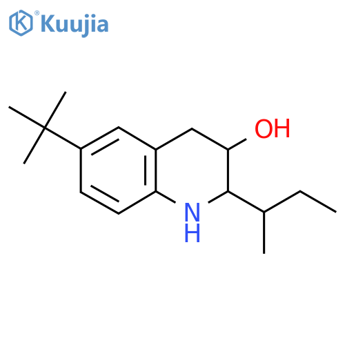 2-(Butan-2-yl)-6-tert-butyl-1,2,3,4-tetrahydroquinolin-3-ol structure