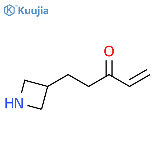 1-Penten-3-one, 5-(3-azetidinyl)- structure