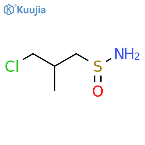 3-Chloro-2-methylpropane-1-sulfinamide structure
