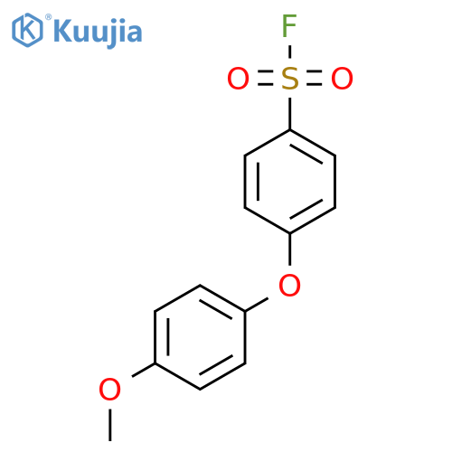 4-(4-Methoxyphenoxy)benzenesulfonyl fluoride structure