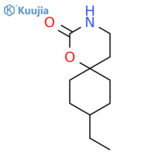 9-Ethyl-1-oxa-3-azaspiro[5.5]undecan-2-one structure