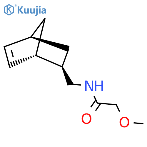 rac-N-{[(1R,2S,4R)-bicyclo[2.2.1]hept-5-en-2-yl]methyl}-2-methoxyacetamide structure