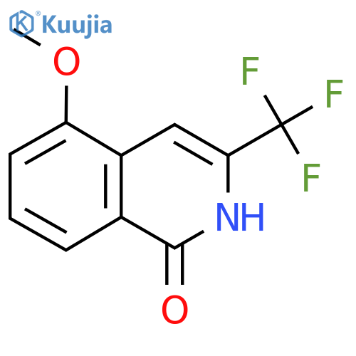 5-methoxy-3-(trifluoromethyl)-2H-isoquinolin-1-one structure