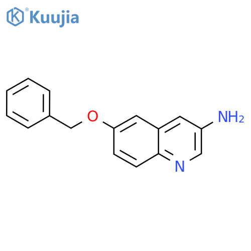 6-Phenylmethoxyquinolin-3-amine structure
