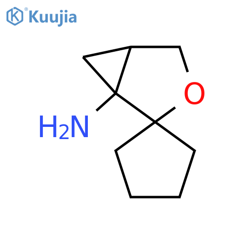 3-Oxaspiro[bicyclo[3.1.0]hexane-2,1'-cyclopentane]-1-amine structure