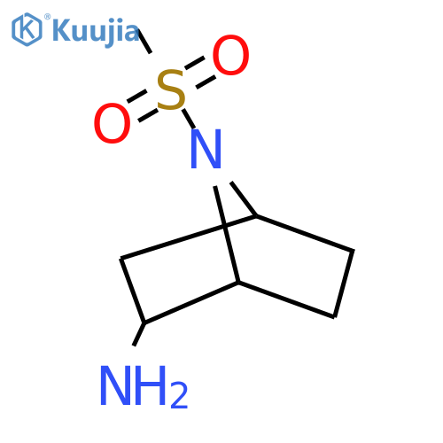 7-Methanesulfonyl-7-azabicyclo[2.2.1]heptan-2-amine structure