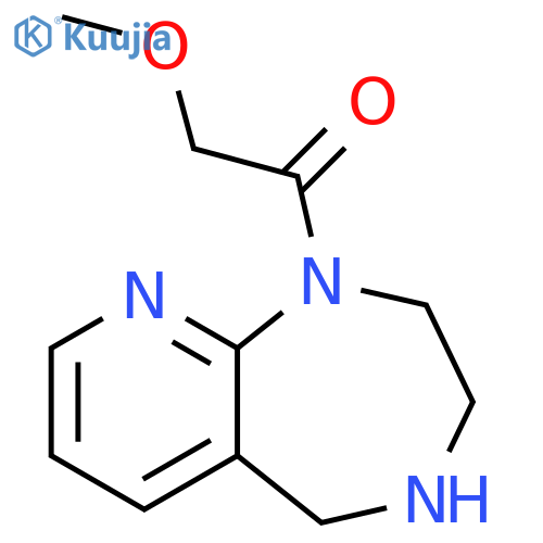 Ethanone, 2-methoxy-1-(2,3,4,5-tetrahydro-1H-pyrido[2,3-e]-1,4-diazepin-1-yl)- structure