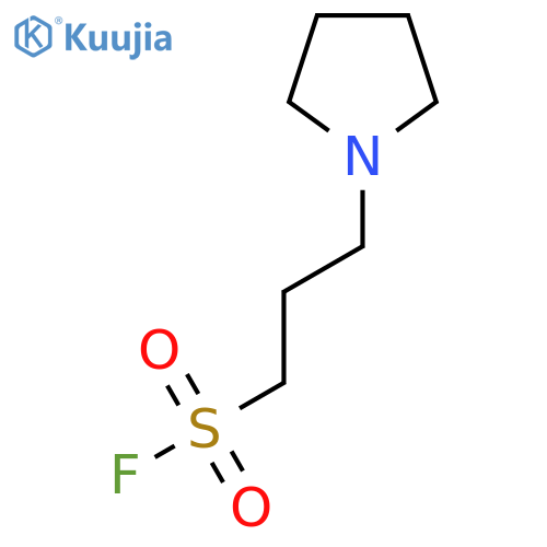 3-(Pyrrolidin-1-yl)propane-1-sulfonyl fluoride structure