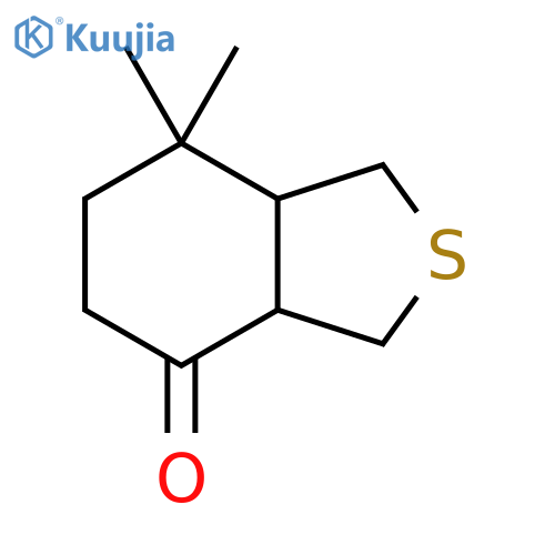 7,7-Dimethyl-octahydro-2-benzothiophen-4-one structure
